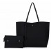 Women's Faux Leather Tote Shoulder Purses Bag for women, Big Capacity Tassel Handbag